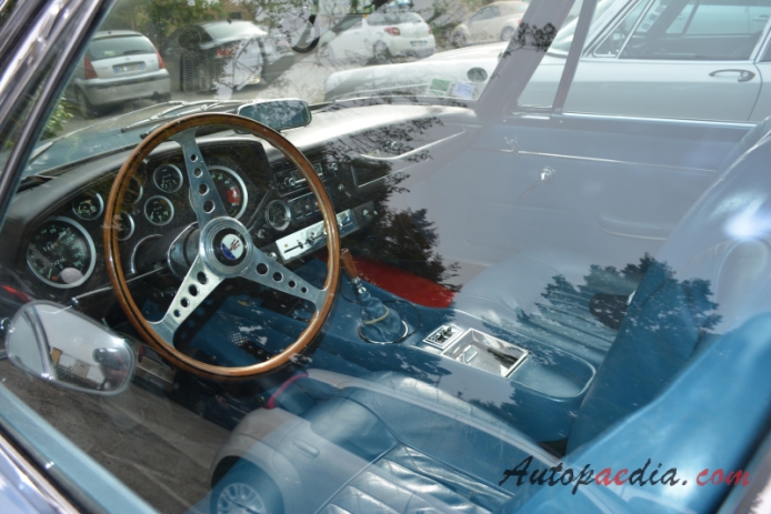 Maserati Mistral 1964-1970 (1966-1970 4.0L 4000 Iniezione Coupé 2d), wnętrze