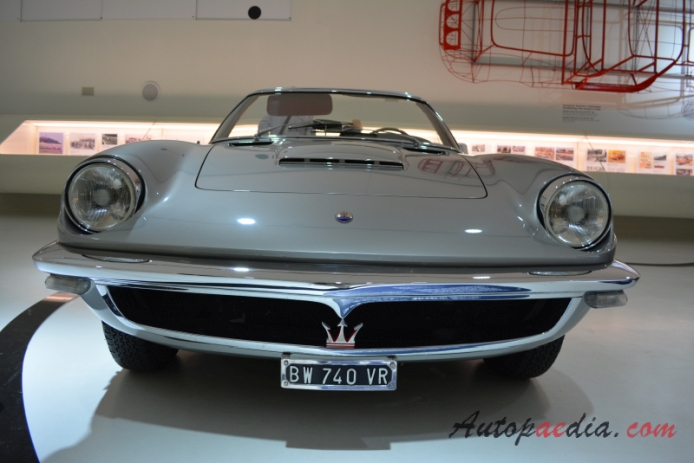 Maserati Mistral 1964-1970 (1966 3.7L spyder 2d), przód