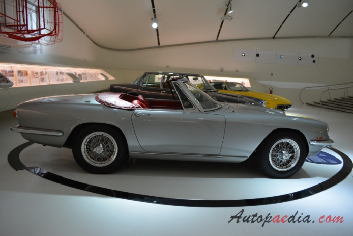Maserati Mistral 1964-1970 (1966 3.7L spyder 2d), right side view