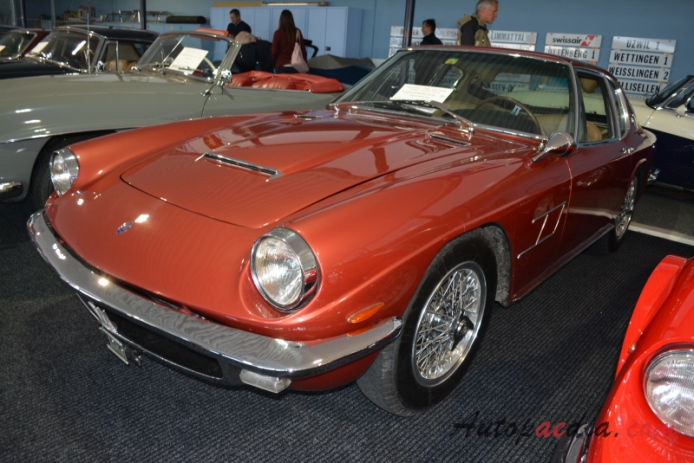 Maserati Mistral 1964-1970 (1967 4.0L 4000 Iniezione Coupé 2d), lewy przód