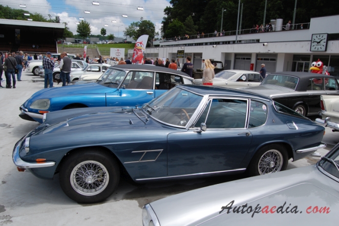 Maserati Mistral 1964-1970 (1967 4.0L Coupé 2d), left side view