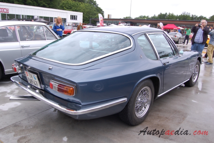 Maserati Mistral 1964-1970 (1967 4.0L Coupé 2d), prawy tył