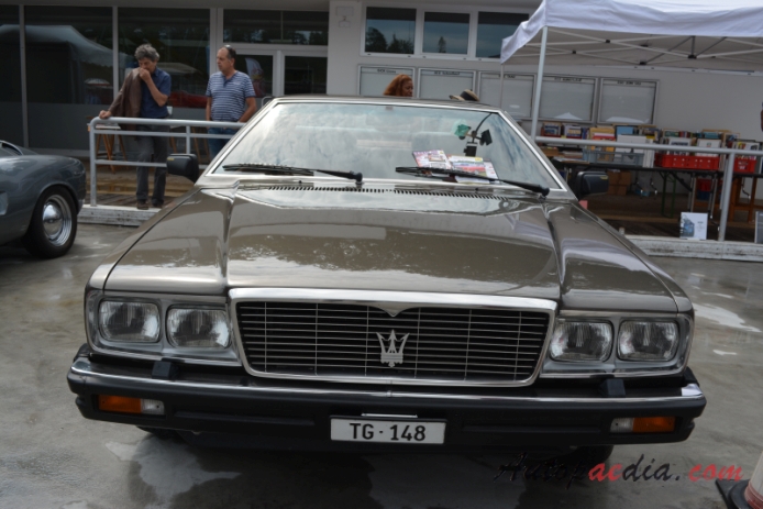 Maserati Quattroporte III 1979-1990 (1982 AM 330 sedan 4d), przód