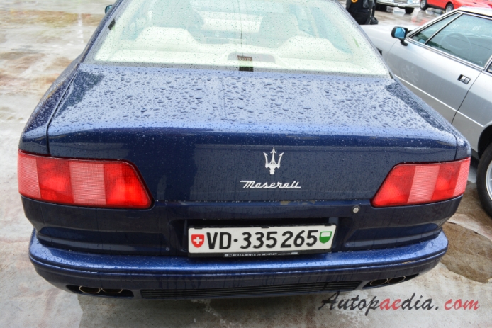 Maserati Quattroporte VI 1994-2001 (1998-2001 2. series Evolutione sedan 4d), tył