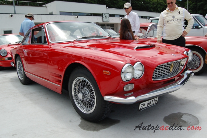Maserati Sebring 1962-1969 (1962-1965 Series I Coupé 2d), prawy przód
