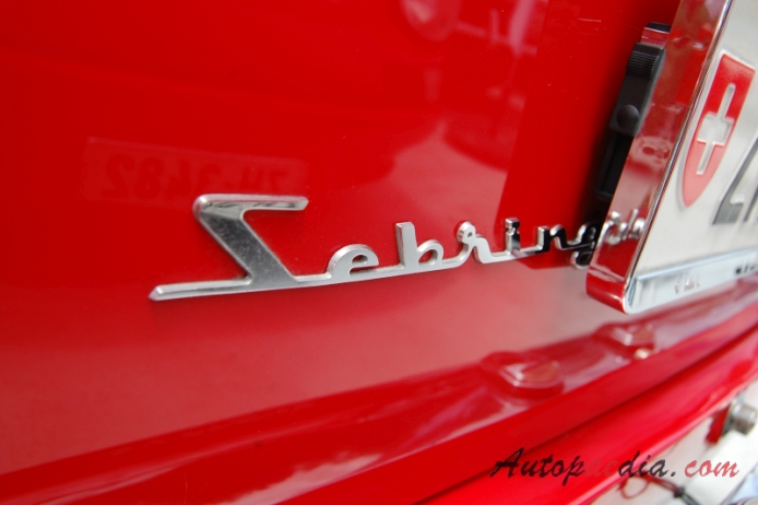 Maserati Sebring 1962-1969 (1962-1965 Series I Coupé 2d), emblemat tył 
