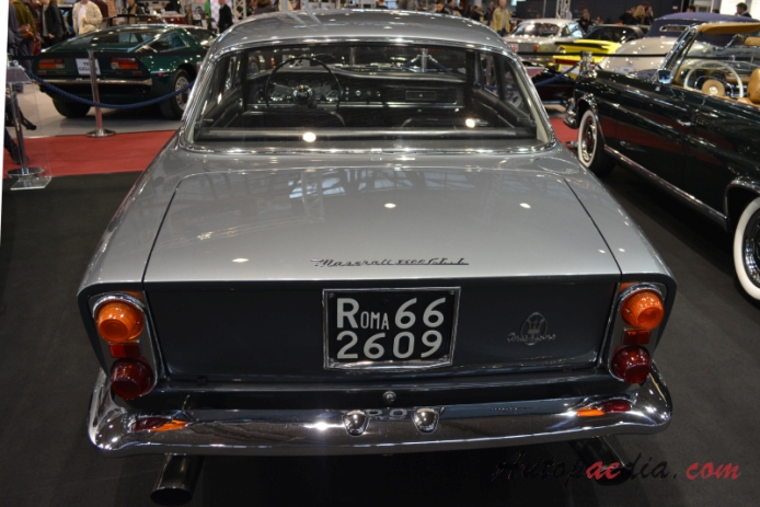 Maserati Sebring 1962-1969 (1963 Series I Coupé 2d), rear view