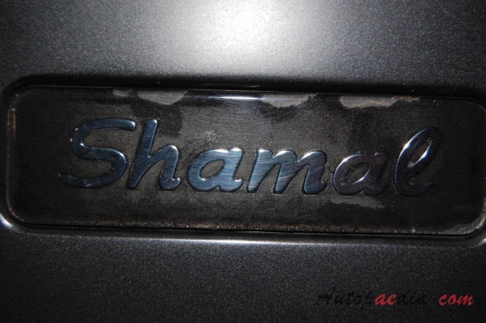 Maserati Shamal 1990-1996 (1991 Coupé 2d), emblemat bok 
