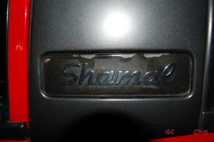 Maserati Shamal 1990-1996 (1991 Coupé 2d), emblemat bok 