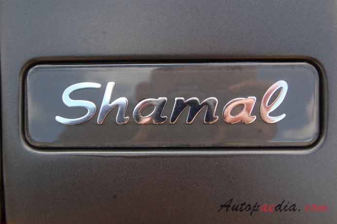 Maserati Shamal 1990-1996 (Coupé 2d), emblemat bok 