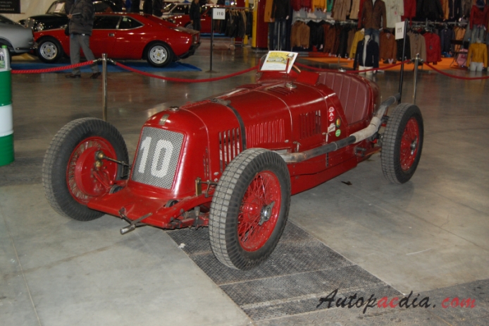 Maserati Tipo 26 1926-1932 (1927 26B), lewy przód
