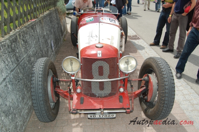 Maserati Tipo 26 1926-1932 (1928 26M Spezial), front view