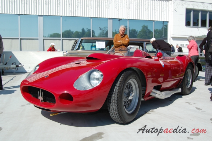 Maserati Tipo 54 (450S) 1956-1958, left front view