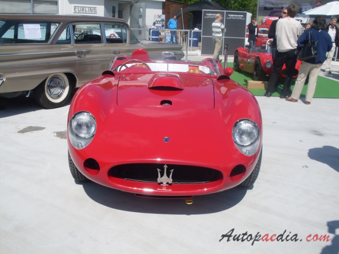 Maserati Tipo 54 (450S) 1956-1958, przód