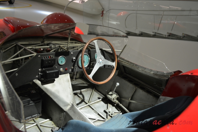 Maserati Tipo 60 Birdcage 1959-1960 (1960 auto wyścigowe), wnętrze