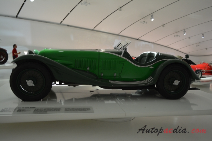 Maserati Tipo V4 1929-1932 (1932 Sport Zagato), lewy bok