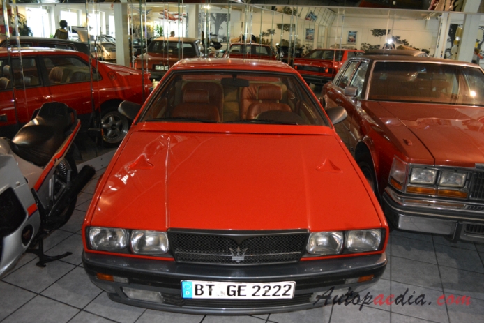 Maserati 222 1988 (2786ccm V6 Coupé 2d), przód