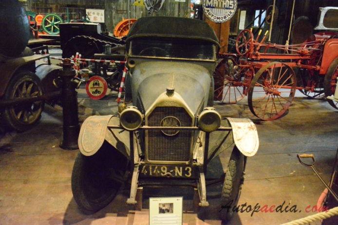 Mathis P 1921-1925 (1923 cabriolet 2d), przód