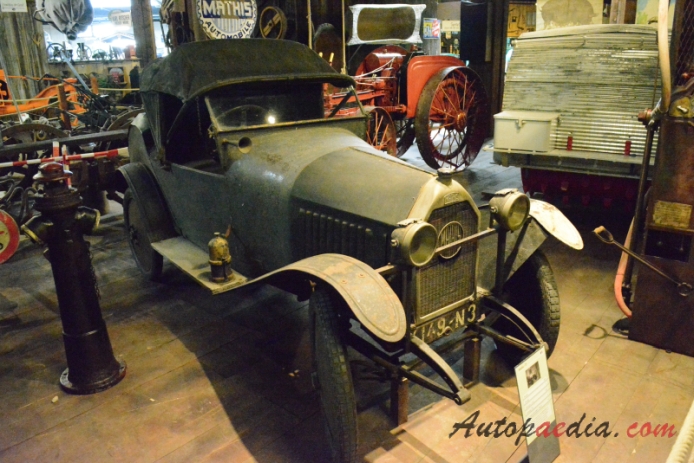 Mathis P 1921-1925 (1923 cabriolet 2d), prawy przód