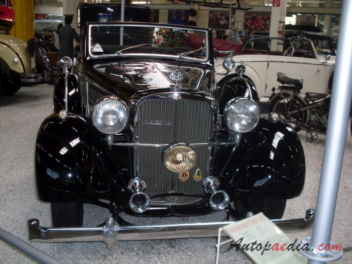 Maybach SW 38 1936-1939 (1938 cabriolet 2d), przód