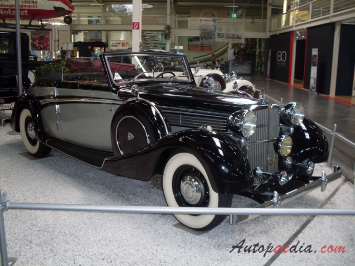 Maybach SW 38 1936-1939 (1938 cabriolet 2d), right front view