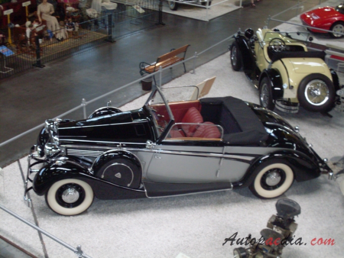Maybach SW 38 1936-1939 (1938 cabriolet 2d), left side view