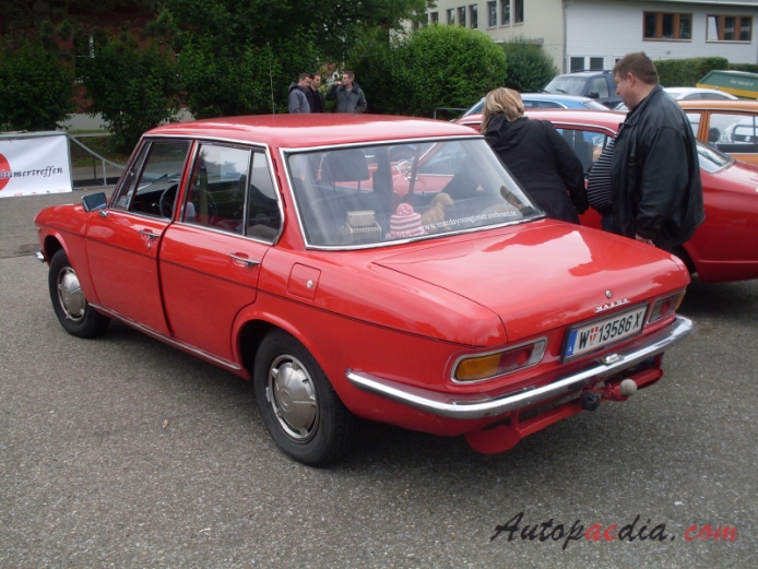 Mazda Luce Mark I 1966-1973 (1973 Mazda 1500 sedan 4d),  left rear view