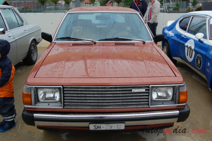 Mazda 323 3rd generation (AP) 1977-1980 (1979-1980 GLS hatchback 3d), front view