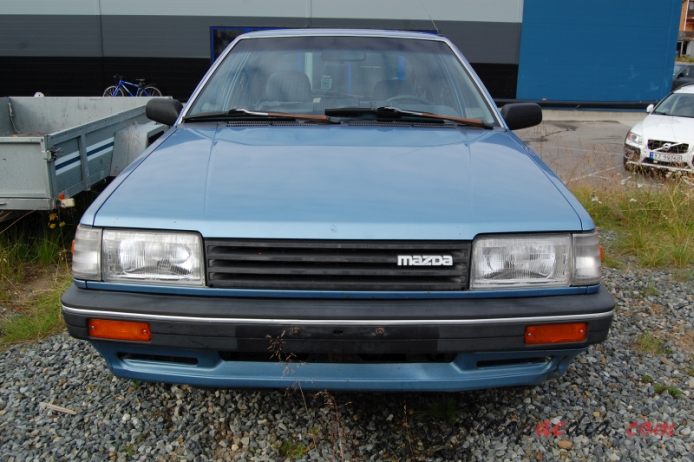 Mazda 323 5th generation (BF) 1985-1989 (hatchback 5d), front view