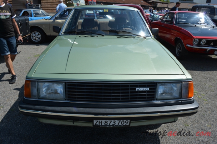 Mazda 626 2nd generation CB 1979-1982 (1980-1982 GL sedan 4d), front view