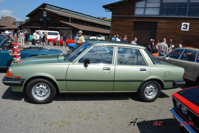 Mazda 626 2nd generation CB 1979-1982 (1980-1982 GL sedan 4d), left side view