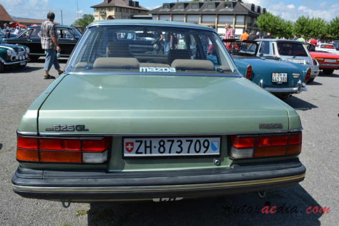 Mazda 626 2nd generation CB 1979-1982 (1980-1982 GL sedan 4d), rear view
