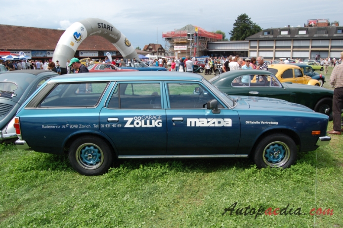 Mazda 929 2. generacja 1977-1981 (1979 2.0 L kombi 5d), prawy bok