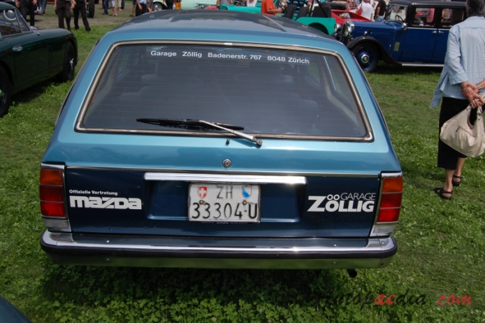 Mazda 929 2nd generation 1977-1981 (1979 2.0 L kombi 5d), rear view