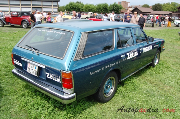 Mazda 929 2. generacja 1977-1981 (1979 2.0 L kombi 5d), prawy tył