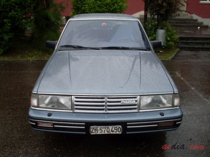 Mazda 929 3rd generation 1981-1986 (2.0i Limited sedan 4d), front view