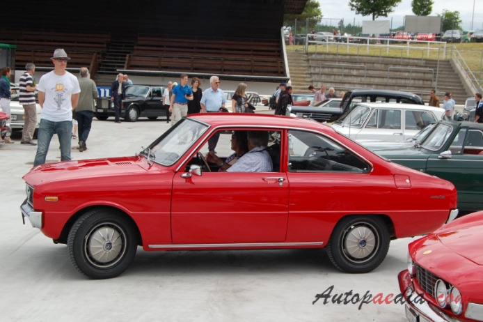Mazda R100 1968-1973 (1970 Coupé Sport 2d), lewy bok