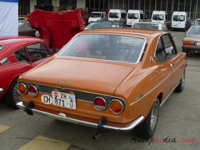 Mazda RX-2 1970-1978 (1971 Coupé 2d), right rear view