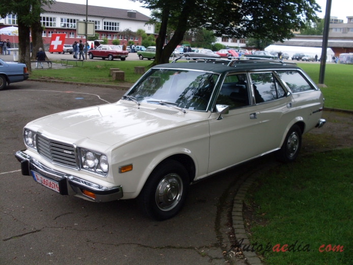 Mazda RX-7 (Mazda Luce Rotary) 1972-1977 (1976 Station Wagon 4d), lewy przód