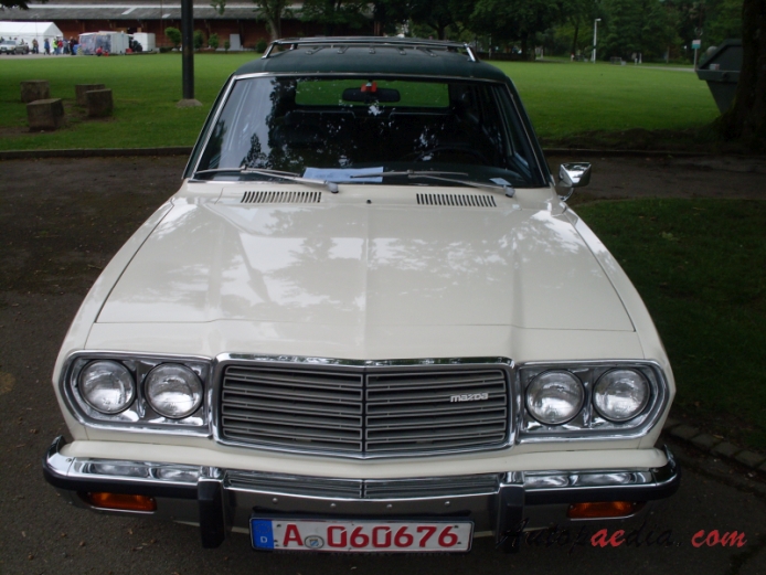 Mazda RX-7 (Mazda Luce Rotary) 1972-1977 (1976 Station Wagon 4d), front view