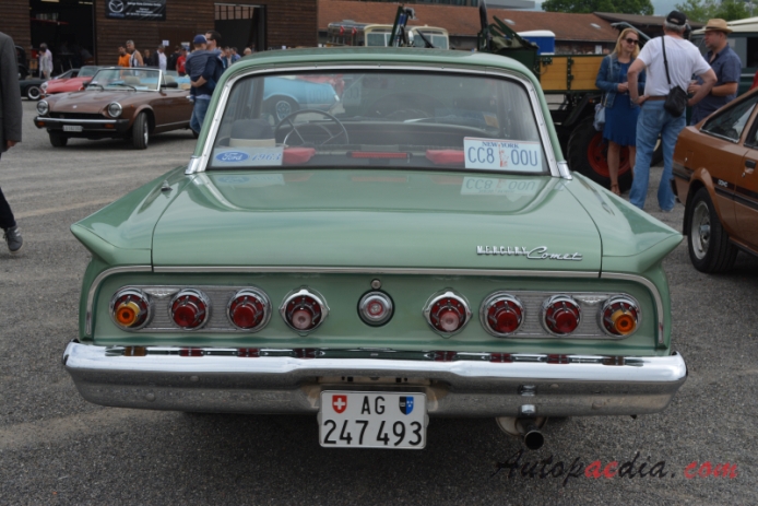 Mercury Comet 1st generation 1960-1963 (1963 Comet Custom sedan 4d), rear view