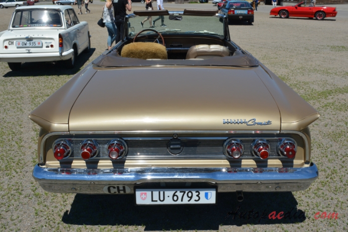 Mercury Comet 1st generation 1960-1963 (1963 cabriolet 2d), rear view
