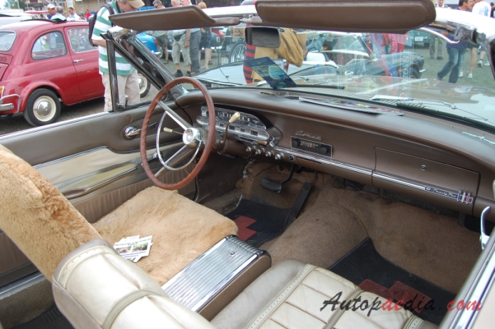 Mercury Comet 1. generacja 1960-1963 (1963 cabriolet 2d), wnętrze