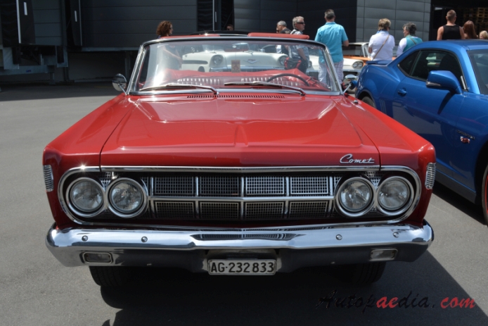 Mercury Comet 2nd generation 1964-1965 (1964 cabriolet 4d), front view