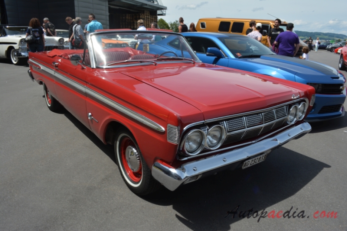 Mercury Comet 2nd generation 1964-1965 (1964 cabriolet 4d), right front view