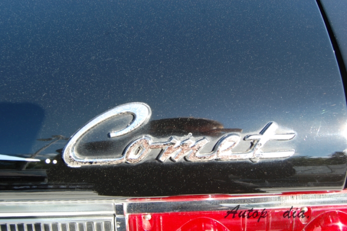 Mercury Comet 2nd generation 1964-1965 (1964 sedan 4d), rear emblem  
