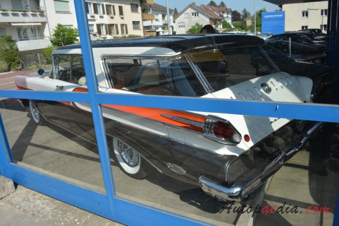 Mercury Commuter 1957-1968 (1958 station wagon 5d),  left rear view