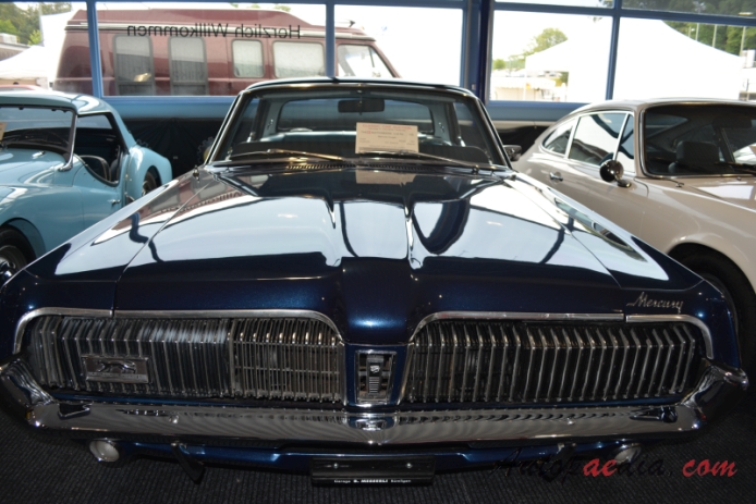Mercury Cougar 1. generacja 1967-1970 (1967 hardtop Coupé 2d), przód