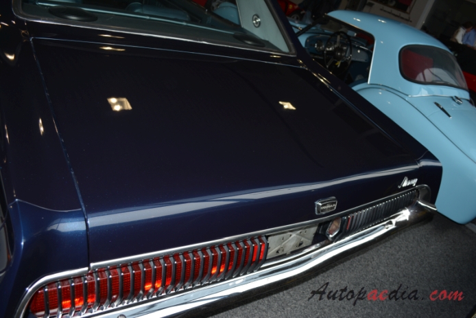Mercury Cougar 1st generation 1967-1970 (1967 hardtop Coupé 2d), rear view