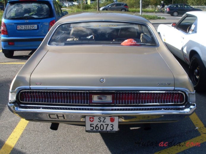 Mercury Cougar 1st generation 1967-1970 (1969 XR-7 hardtop Coupé 2d), rear view